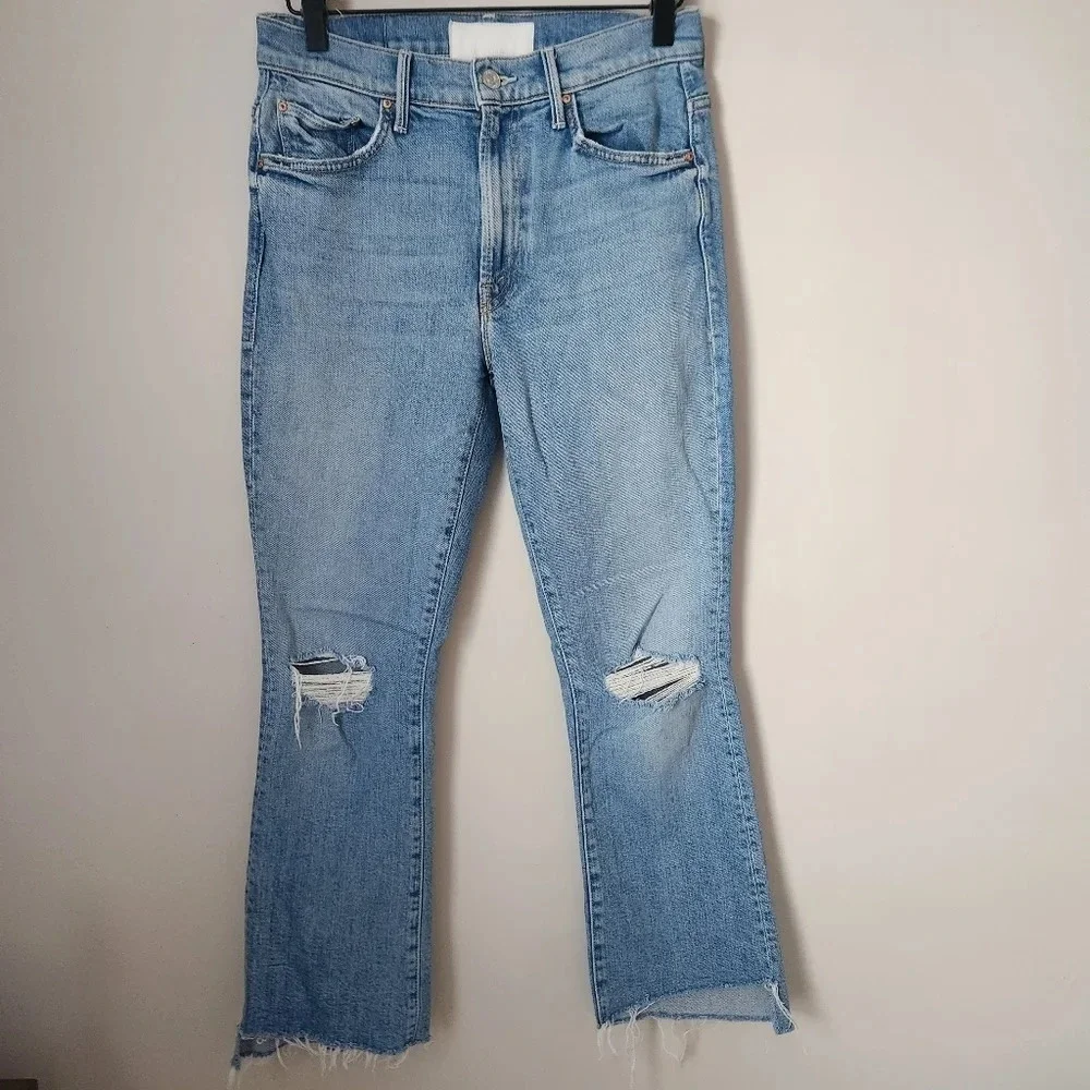 MOTHER Superior | The Insider Crop Step Fray in Problem With Miracles - Size 26
